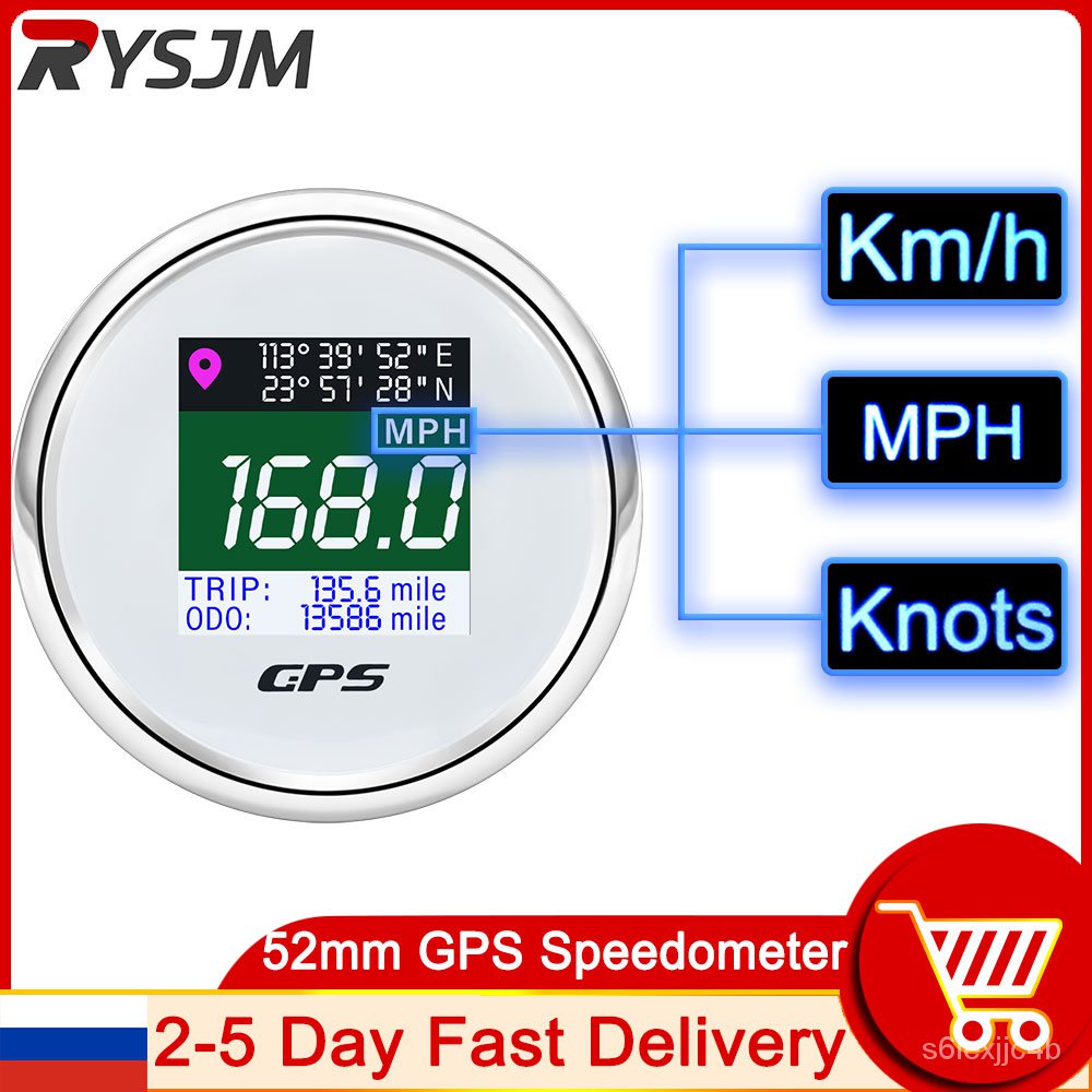 Jual &HD Motorcycle Speedometer for Motor Yacht Boat Car Outboard ...