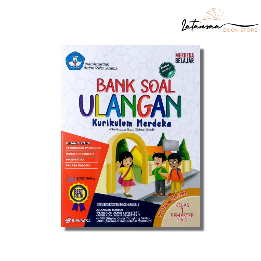 Jual Buku Bank Soal Ulangan Kelas 1 S.D Kelas 5 Sd/ Kurikulum Merdeka ...