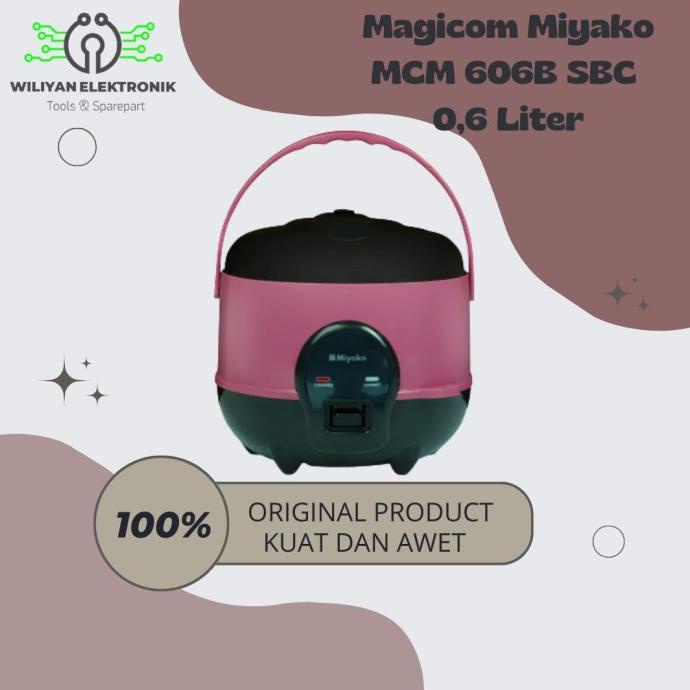 Jual Magicom Miyako Rice Cooker Mcm 606B Sbc Donadelwyntaolshop ...