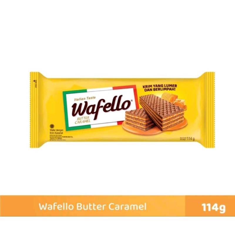 Jual Wafello Butter Caramel 114 gr ( Harga Satuan ) | Shopee Indonesia