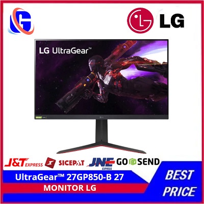 Jual LG UltraGear 27GP850-B 27" QHD Nano IPS Gaming Monitor 1ms 165Hz ...