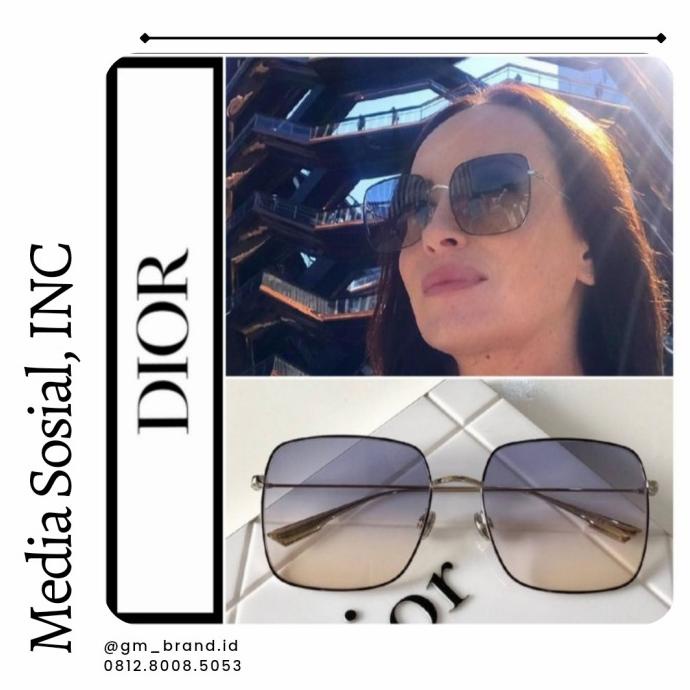 Jual Dior Stellaire 1 XS Palladium Black Sunglasses Shopee Indonesia