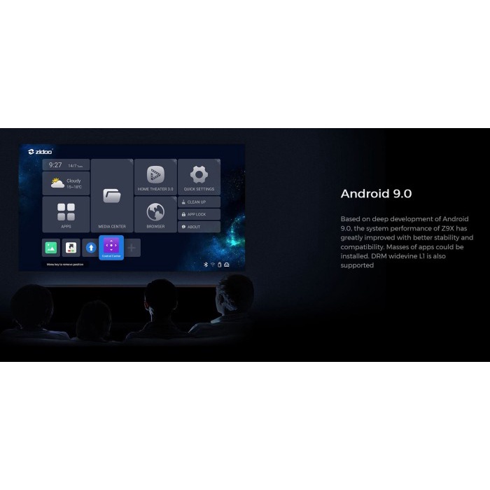 Jual Zidoo Z9X Media Player 4K UHD DOLBY VISION DOLBY ATMOS (Garansi