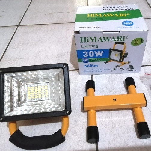 Jual Lampu Floodl Light Rechargeable Lampu Emergency Led Watt Himawari Terlaris Shopee