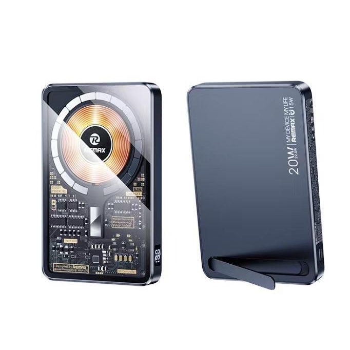 Jual Portable Power Bank Wireless Remax Magnetic Magsafe 20W Fast ...