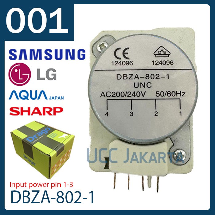 Jual Timer defrost kulkas universal pin 13 DBZA8021 Shopee Indonesia