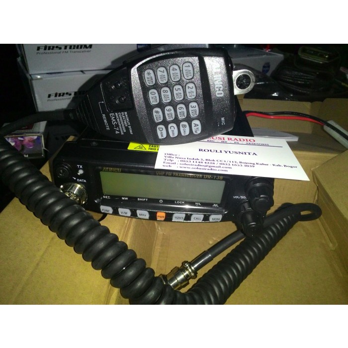 Jual Radio Rig Alinco DR-138 VHF 60 W 200 chanell New Ori | Shopee ...