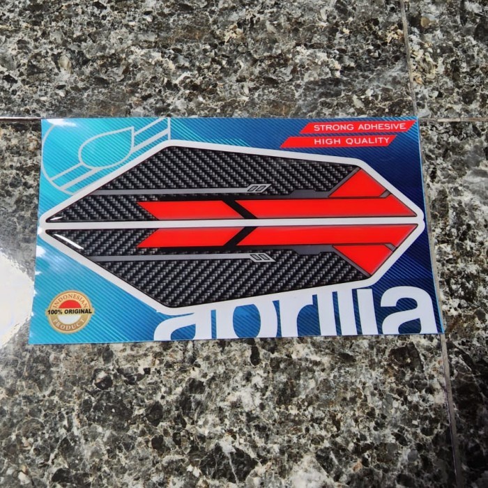 Jual Sticker Stiker Footstep Resin Timbul Premium Aprilia Sr Gt