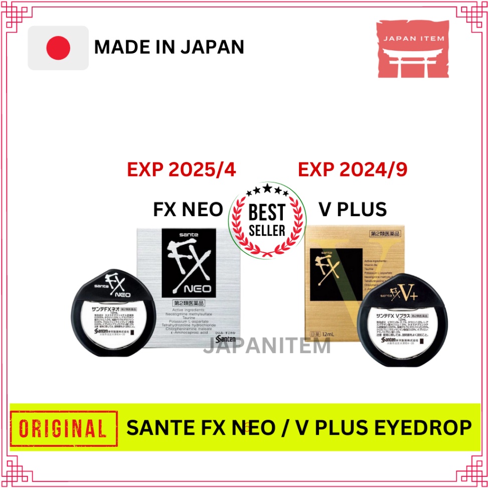 Jual Tidak Diragukan..!! Santen Sante FX V+ Neo Eye Drop / Tetes Mata ...