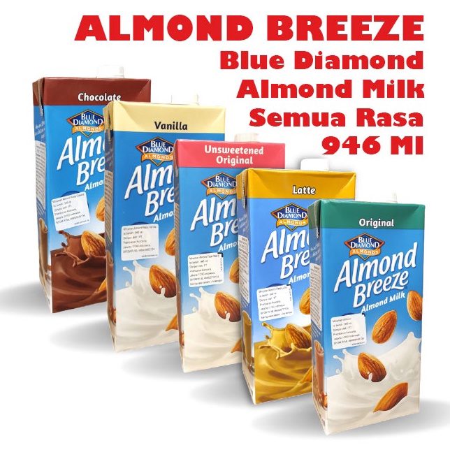 Jual PRODUK AWAL TAHUN Almond Breeze Blue Diamond Almond Milk Susu ...