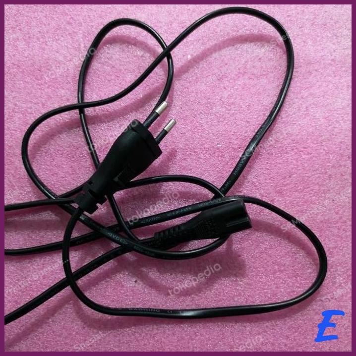 Jual CABLE POWER LISTRIK KABEL POWER ANGKA 8 UTK ADAPTOR PRINTER MONITOR TV [SCM] Shopee Indonesia