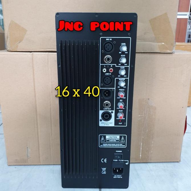 Jual Mesin Kit Power Speaker Aktif 1000 watt ECHO 16x38 16x40 12inch