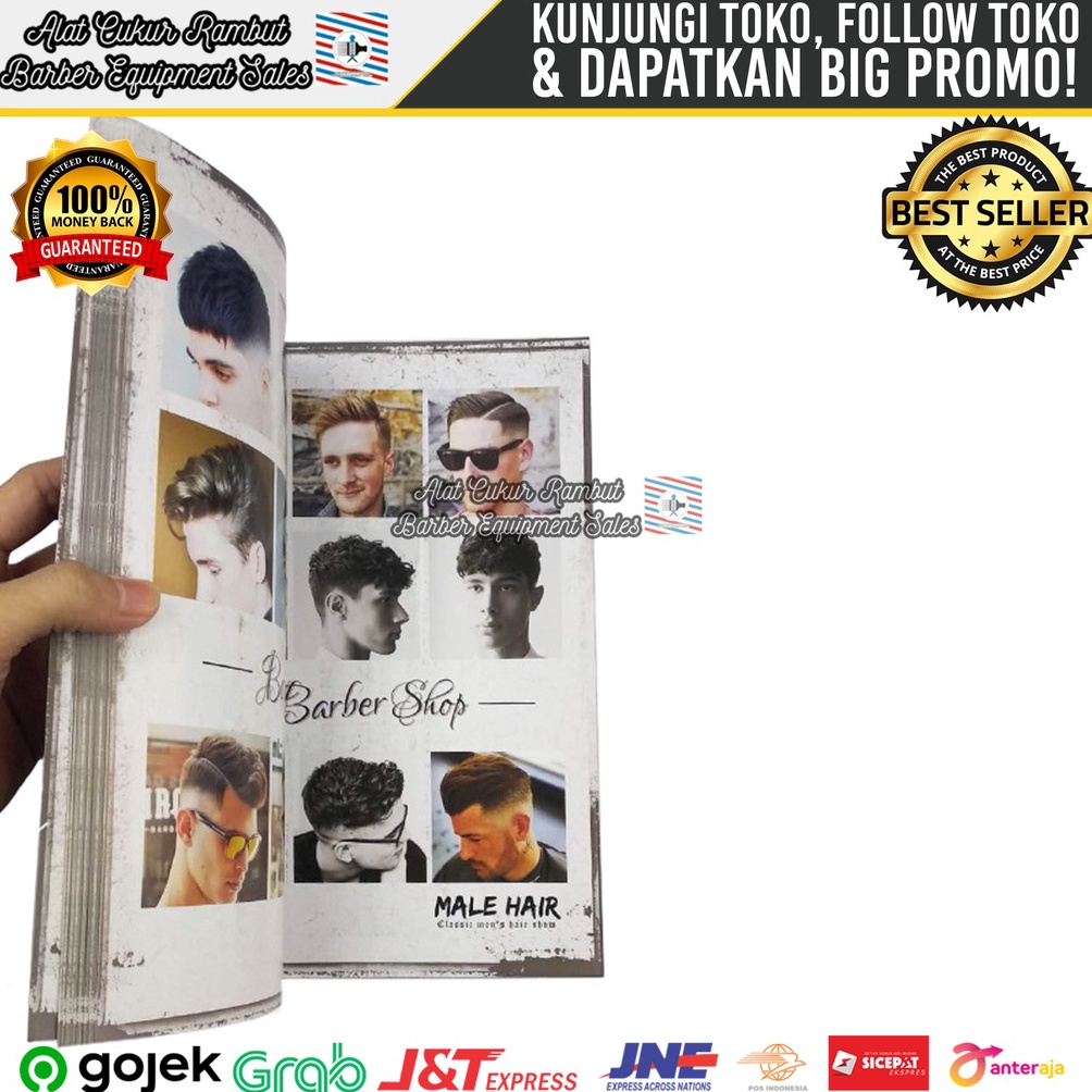 Jual 1.1 HARGA GROSIR Buku Model Barber Katalog Model Rambut Hairstyle ...