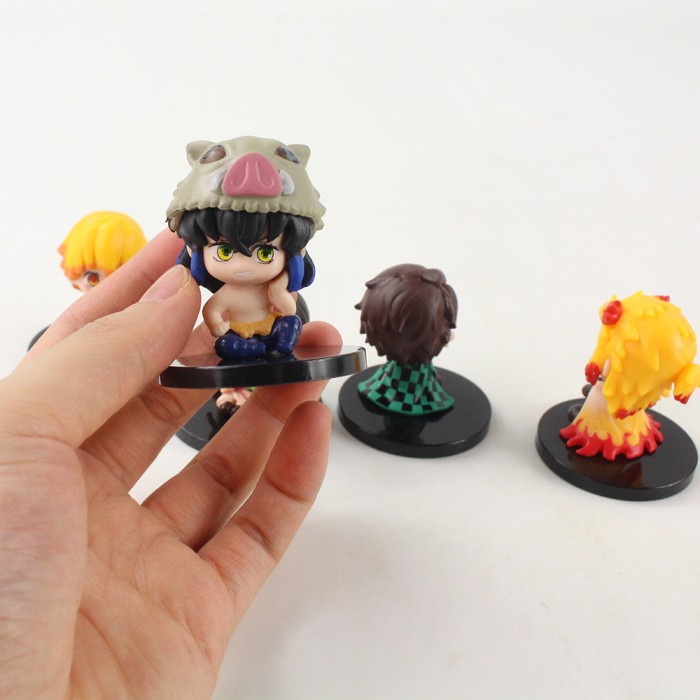 Jual Anime Toon Demon Slayer Kimetsu No Yaiba Chibi Mini Figure Set 5pcs Shopee Indonesia 1068