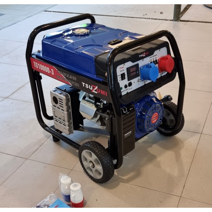 Jual Genset 10 kva 8500 watt 3 phase Tsuzumi TG 10000 -3 , 100% Cooper ...