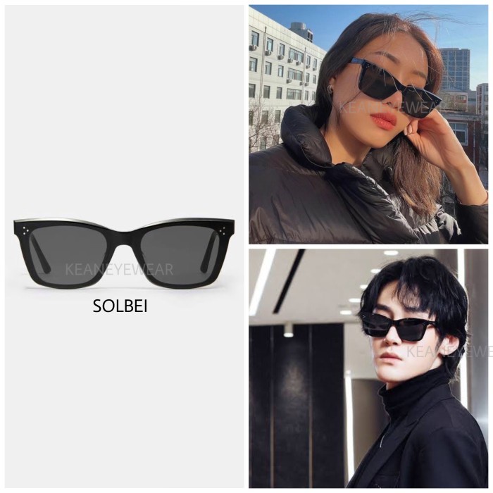 Jual SOLBEI - KACAMATA HITAM SUNGLASS GENTLE MONSTER | Shopee Indonesia