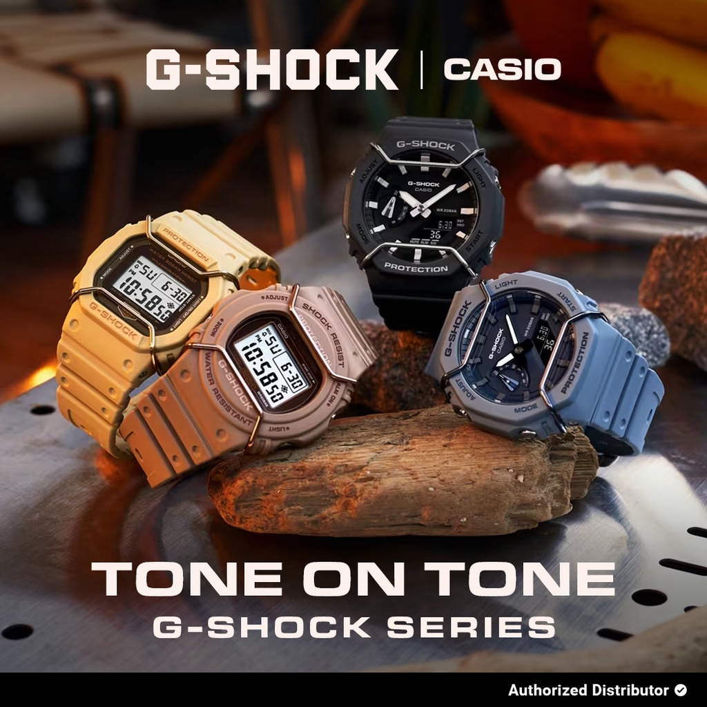 Jual Ready Instant G Shock Tone On Tone Series Jam Tangan Pria Wanita Unisex Digital Analog