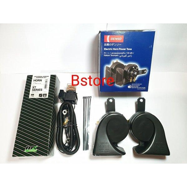 Jual Klakson Keong dan Relay Set Original DENSO 12V Motor Mobil