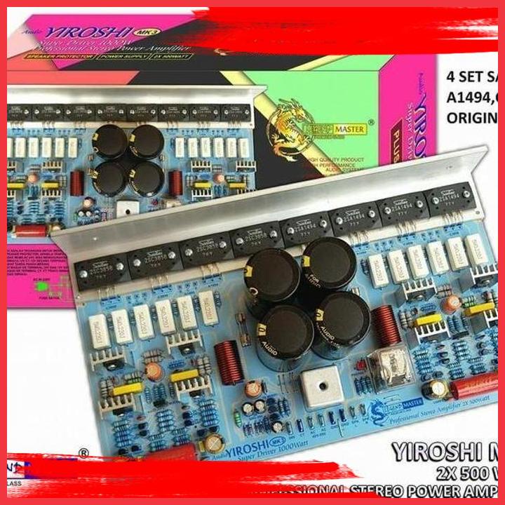 Jual AUD - KIT POWER YIROSHI 1000W MK3 STEREO MK 3 MK-3 SANKEN ASLI