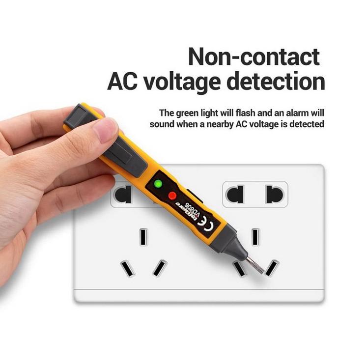 Jual Kekinian Tespen Sensor Detektor Voltase Listrik AC/DC Tanda Lampu ...