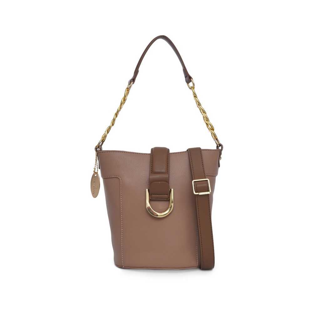 Elizabeth Shoulder Bag | Chocolate Croc main image 0