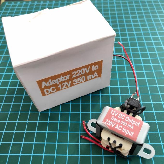 Jual DELLAS rakitan power supply 12V input 220V output 12V 350mA