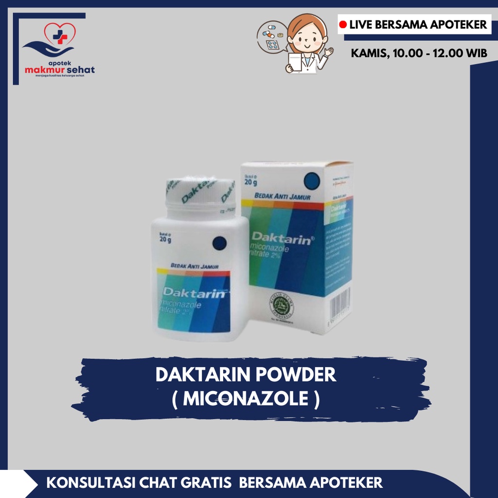 Jual Daktarin Powder 20 g | Shopee Indonesia