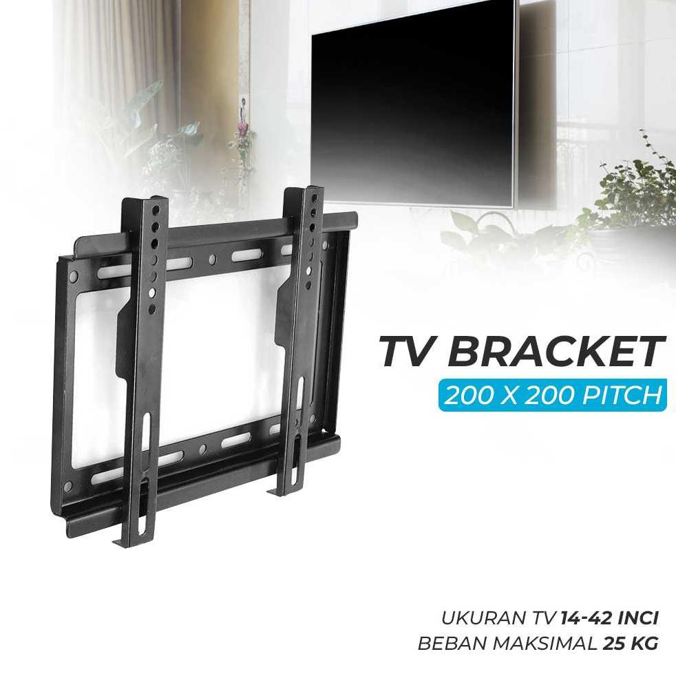 Jual Bracket Tv Wall Mount Vesa 200 X 200 For 1442 Inch Tv B25 Grade