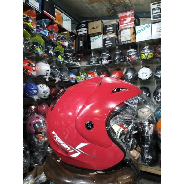 Jual HELM VOG XTREAM SOLID MAGENTA ORIGINAL PRODUK | Shopee Indonesia