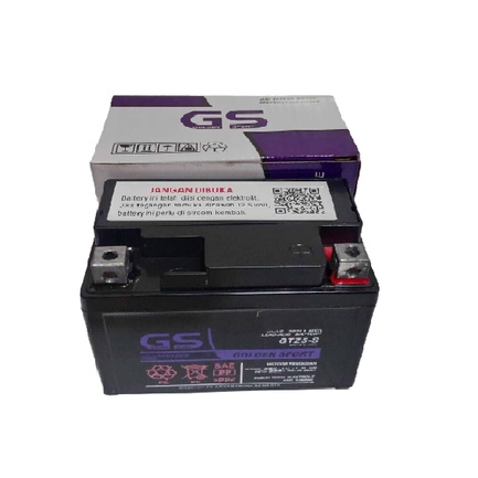 Jual AKI/ACCU KERING MOTOR BEAT/VARIO 110 GOLDEN SPORT MF GTZ5S 5Ampere