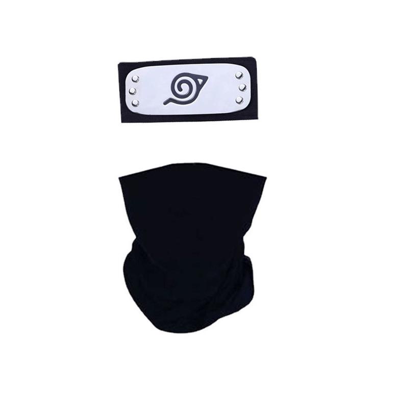 Jual CR Set 7Pcs Cosplay Kakashi Naruto Headband Kakashi Mask Kakashi