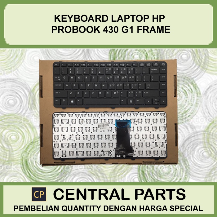 Jual Keyboard Laptop HP Probook 430 G1 Frame | Shopee Indonesia