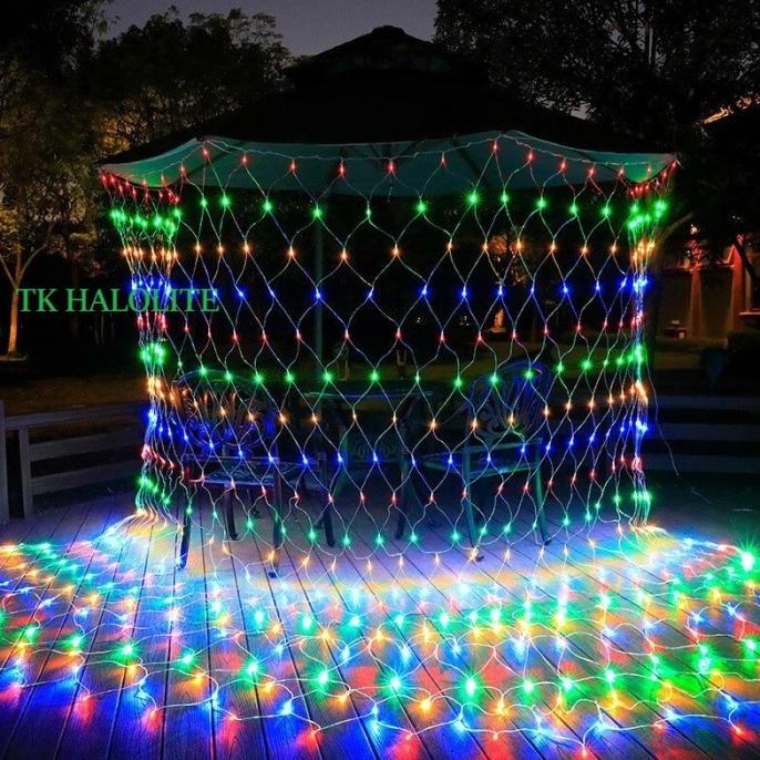 Jual Lampu Jala Jaring Led Lampu Dekorasi Natal Hias Tumblr Lamp Net Light Shopee Indonesia 