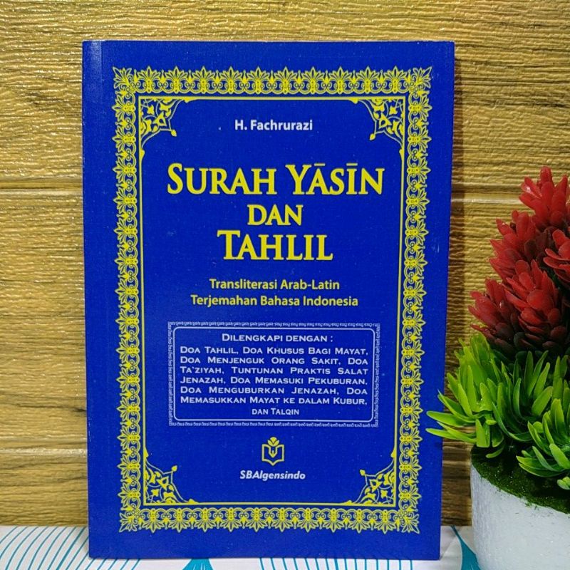 Jual Surah Yasin Dan Tahlil Arab Latin Dan Terjemah Besar A5(14x21cm ...