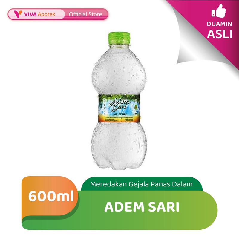 Jual Adem Sari Air Sejuk Botol 600ml Shopee Indonesia 9858