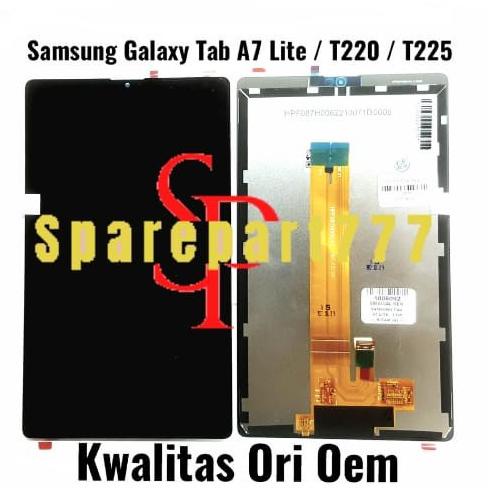 Jual Ori Oem Lcd Touchscreen Fullset Tablet Samsung Galaxy Tab A Lite T Shopee Indonesia