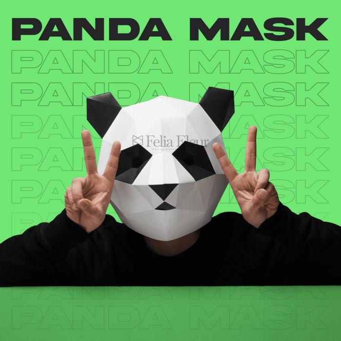 Jual Papercraft Topeng Panda Mask Premium 3D Unik | Shopee Indonesia