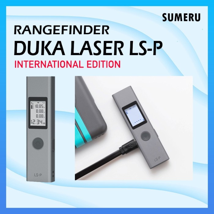 Jual Duka Laser Ls P M Alat Pengukur Jarak Ukur Meteran Digital Shopee Indonesia