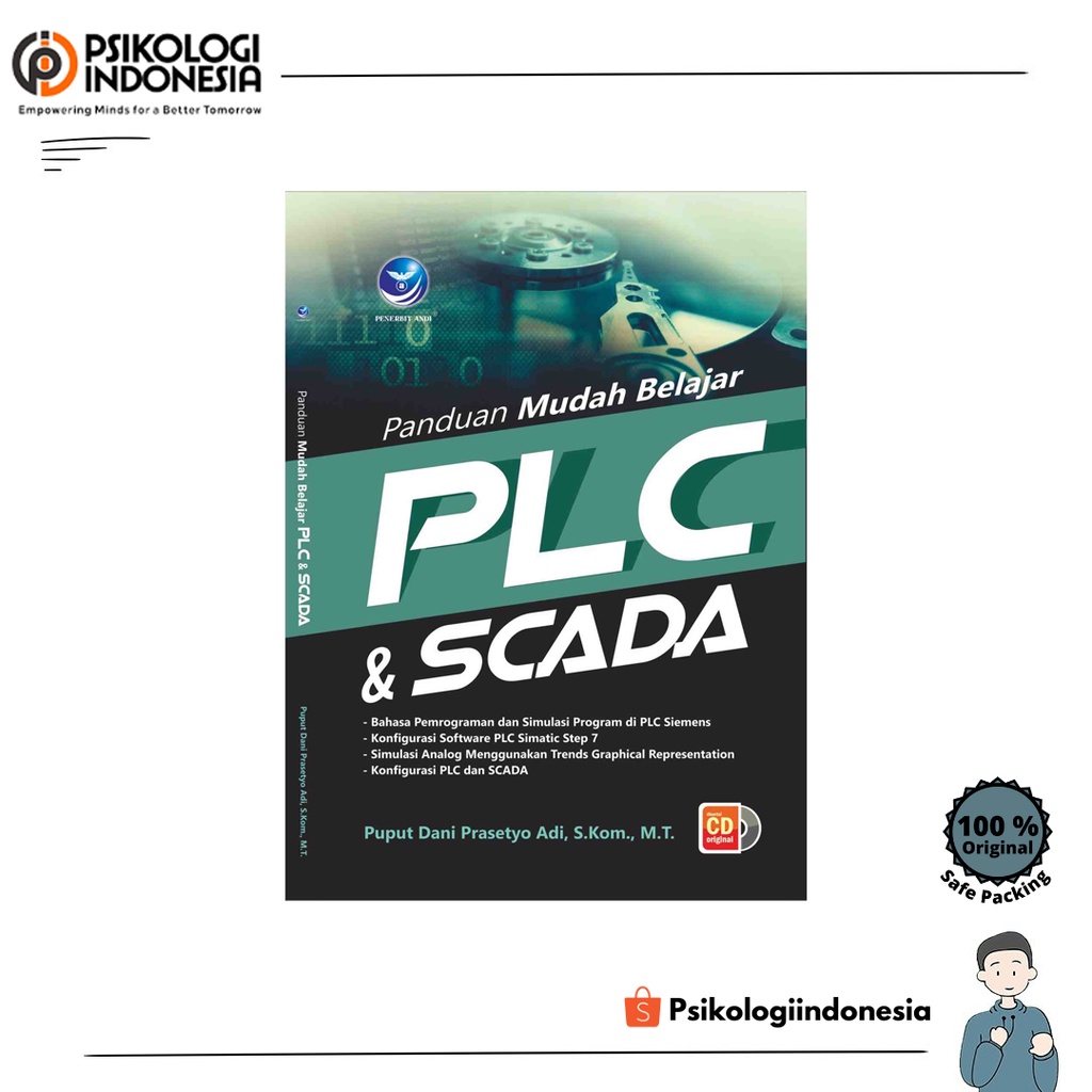 Jual Panduan Mudah Belajar PLC Dan Scada+cd | Shopee Indonesia