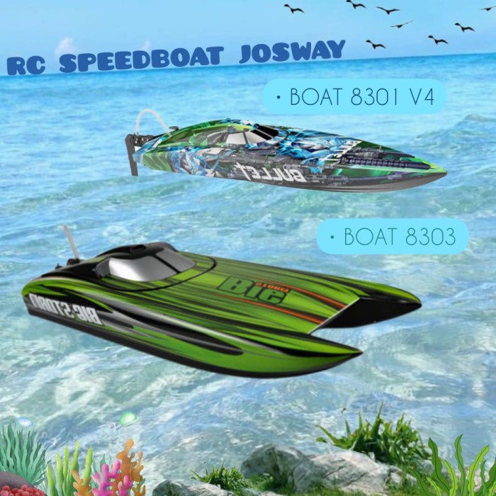 Jual Promo Rc Boat Joysway Big Storm 8303 8301 V4 Brushless