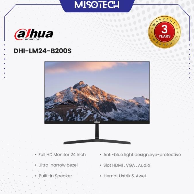 Jual Monitor Led 24 Inch Dahua Dhi-Lm24-B200S Full Hd Va Speaker ...