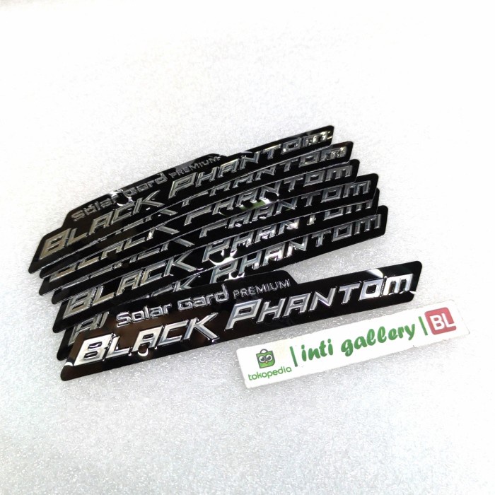 Jual Stiker Kaca Film Sticker Solar Gard Black Phantom Original star ...