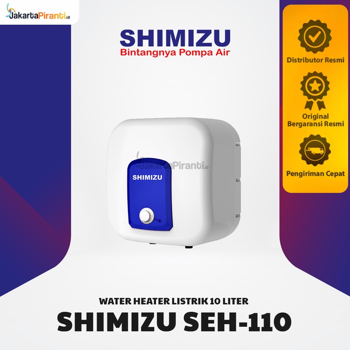 Jual Pemanas Air Listrik Water Heater Shimizu Seh 110 10 Liter Shopee Indonesia 7933