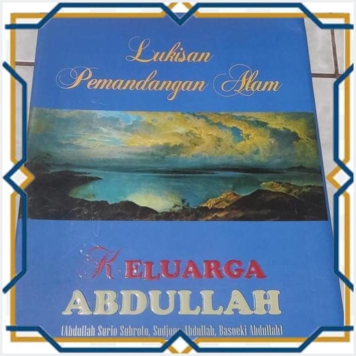 Jual [tmb] buku lukisan pemandangan alam keluarga abdullah | Shopee
