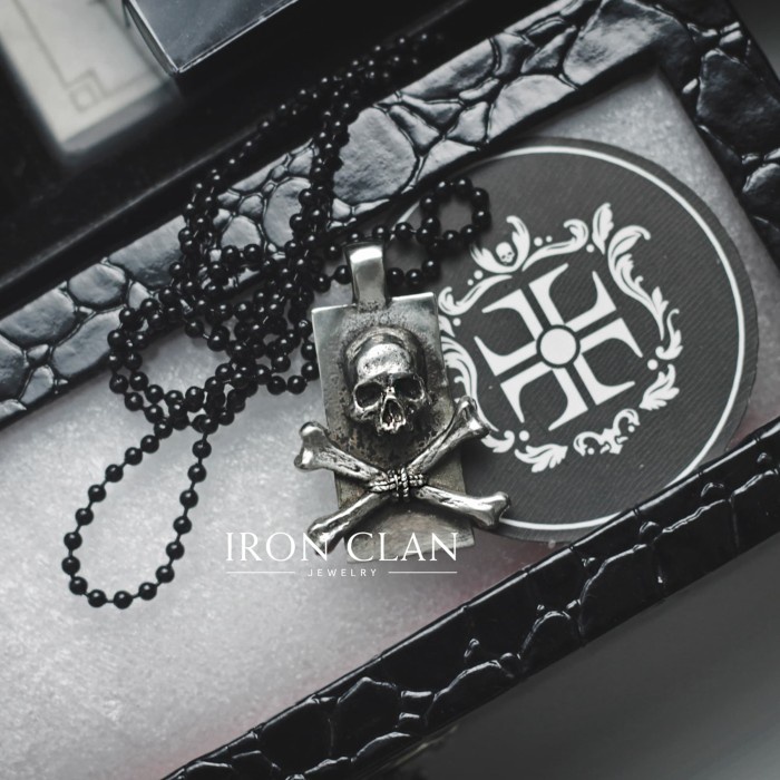 Jual Mei Memento Mori Pendant (Iron Clan Jewelry) Shopee Indonesia