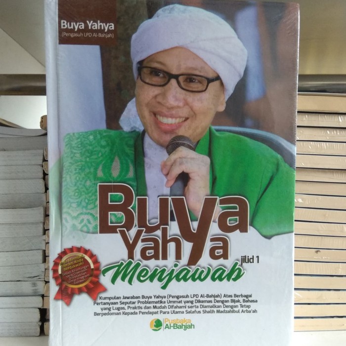 Jual Buku Buya Yahya Menjawab Jilid 1 Shopee Indonesia