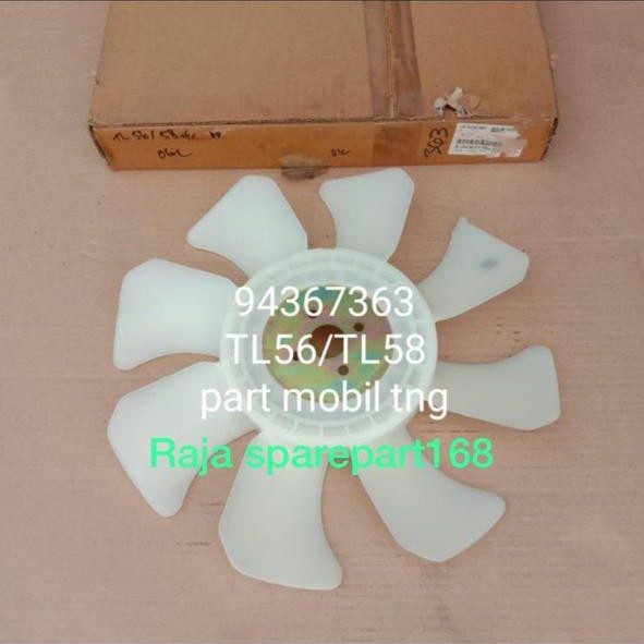 Jual kipas fan van radiator blade isuzu tld 56-58 baru original ...