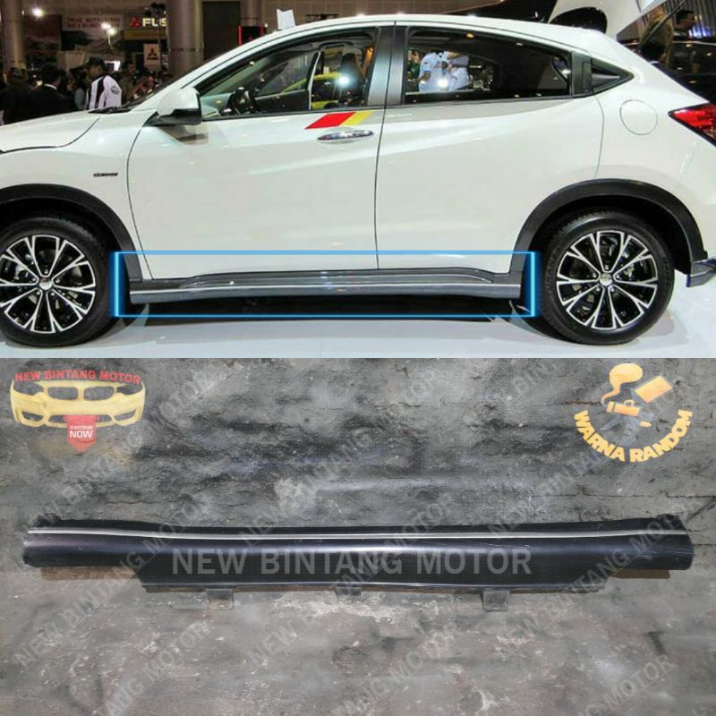 Jual Bodykit Samping Sideskirt Kiri Honda Hrv Mugen Original