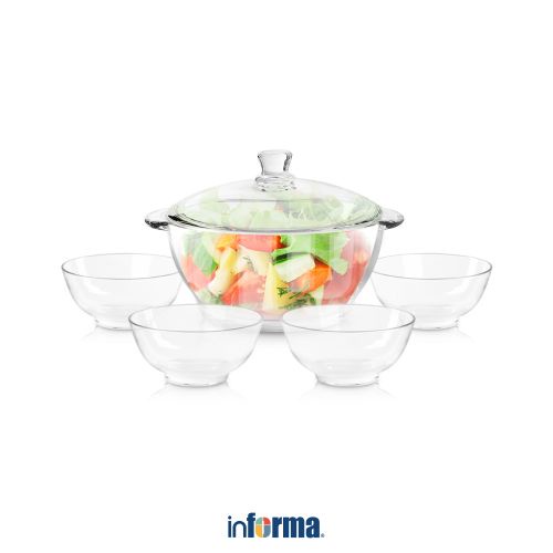 Jual Informa Appetite 2.3 ltr Set 5 Pcs Mangkuk Saji & Mangkuk Mangkok
