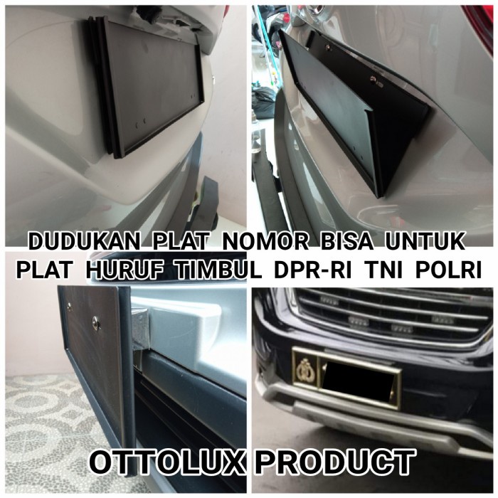 Jual Dudukan Plat Nomor Bisa Untuk Plat Dinas Timbul Dpr Ri Dan Plat